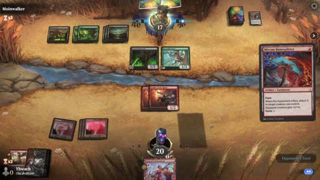 Watch MTG Arena Video Replay - Mono Red Aggro by Yhwach VS Golgari Midrange by Moinwalker - MWM Standard Pauper