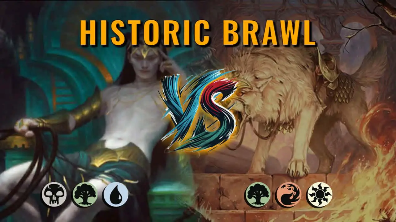 Watch MTG Arena Historic Brawl Video - Tasigur, the Golden Fang by saitama VS Voja, Jaws of the Conclave by DB907 - 386776