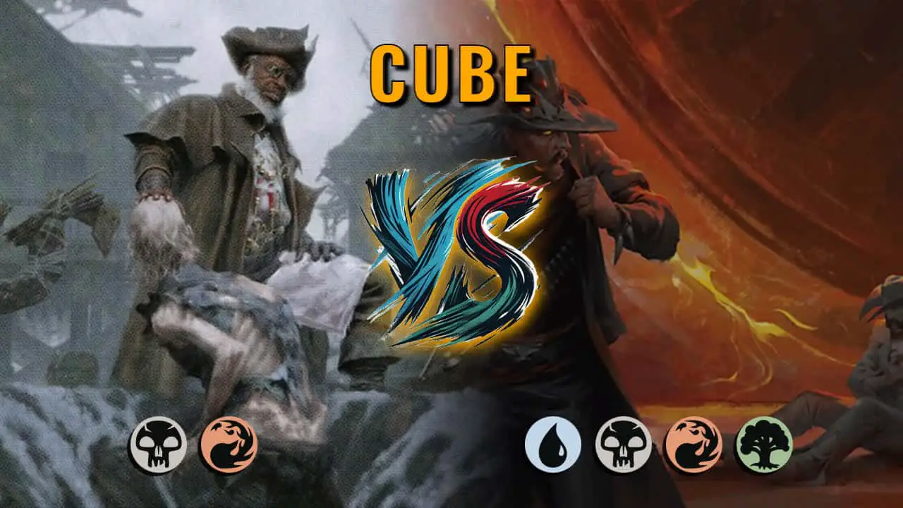 Watch MTG Arena Cube Video - Rakdos Midrange by Numbskull VS UBRG Midrange by chrofeenix - 385529