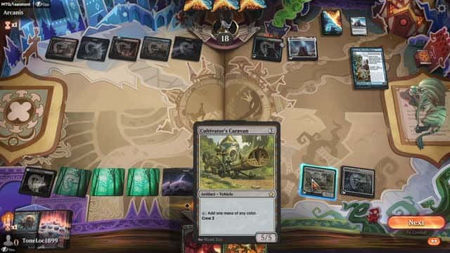 Watch MTG Arena Video Replay - Golgari Midrange by ToneLoc1899 VS Grixis Midrange by Arcanis - Chromatic Cube Draft