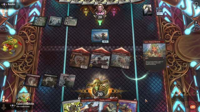 Watch MTG Arena Video Replay - Gruul Aggro by CunicoliGoblin VS Azorius Midrange by hooke - Standard Traditional Ranked