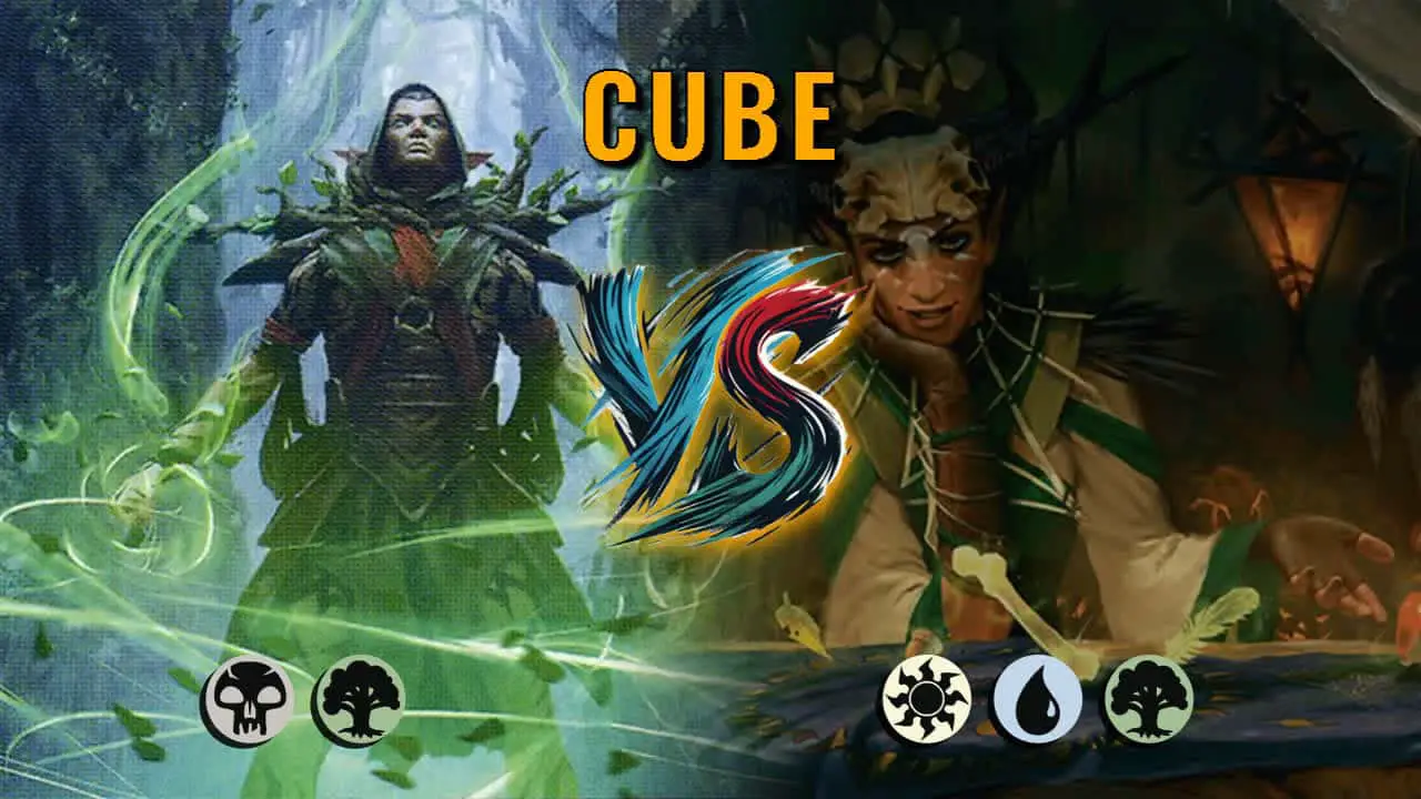 Watch MTG Arena Cube Video - Golgari Midrange by ToneLoc1899 VS Bant Midrange by wingzero13 - 970772