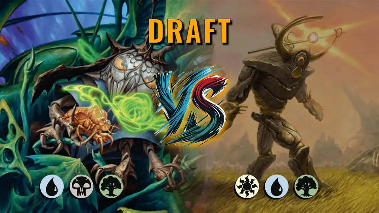 Watch MTG Arena Draft Video - Sultai Midrange by jerejv VS Bant Midrange by Quintinxd - 801877