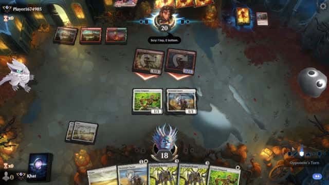 Watch MTG Arena Video Replay - Mono White Aggro by Khat VS Gruul Aggro by Player1674985 - Explorer Ranked