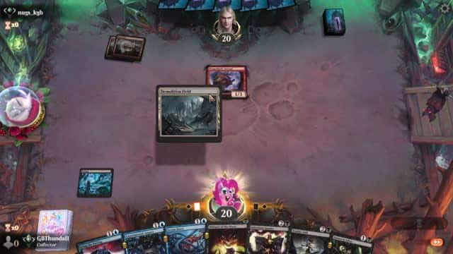 Watch MTG Arena Video Replay - Dimir Control by GBThundaII VS Rakdos Midrange by nugs_kgb - Standard Ranked