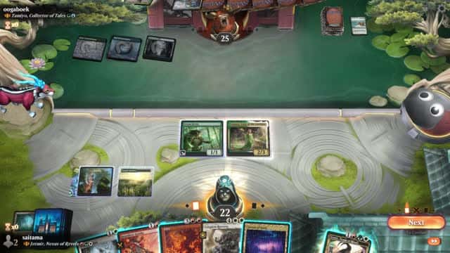 Watch MTG Arena Video Replay - Jetmir, Nexus of Revels by saitama VS Tamiyo, Collector of Tales by oogaboek - Historic Brawl