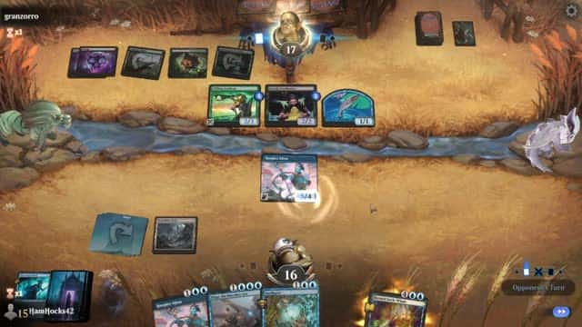 Watch MTG Arena Video Replay - Mono Blue Control by HamHocks42 VS Golgari Midrange by granzorro - Standard Play