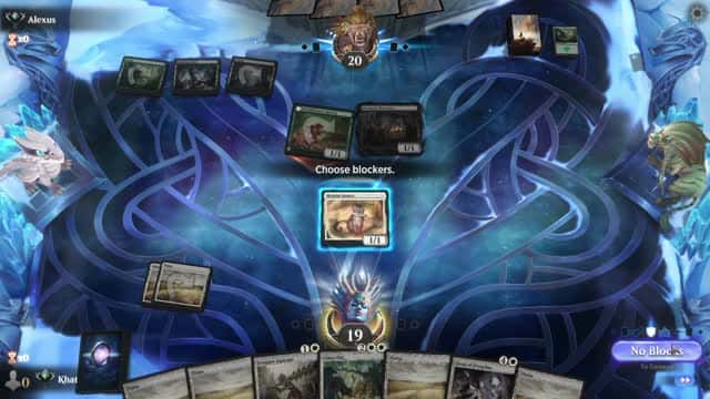 Watch MTG Arena Video Replay - Mono White Aggro by Khat VS Golgari Midrange by Alexus - Explorer Ranked