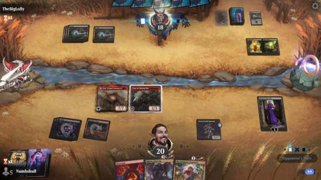 Watch MTG Arena Video Replay - Rakdos Midrange by Numbskull VS Mono Black Control by TheBigLolly - Standard Play