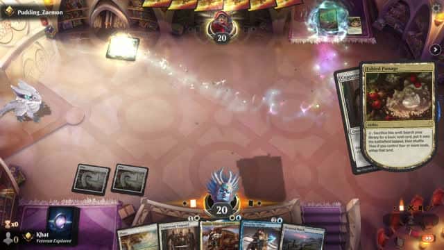 Watch MTG Arena Video Replay - Azorius Aggro by Khat VS Azorius Midrange by Pudding_Zaemon - Explorer Ranked