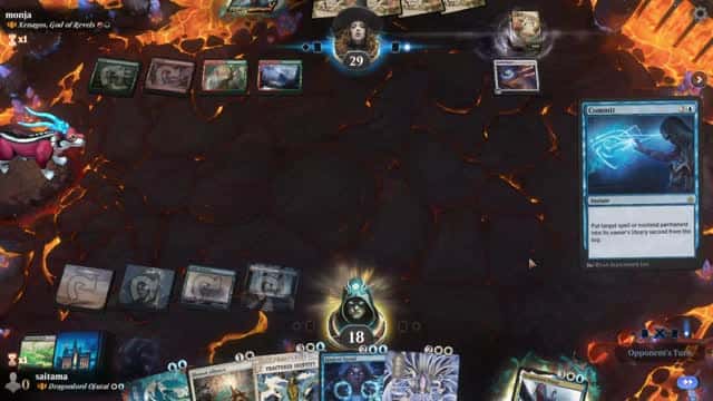 Watch MTG Arena Video Replay - Dragonlord Ojutai by saitama VS Xenagos, God of Revels by monja - MWM Brawl Builder