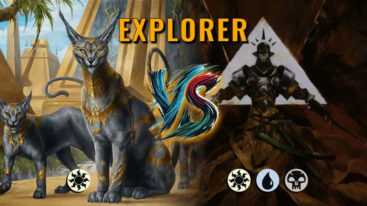 Watch MTG Arena Explorer Video - Mono White Aggro by Khat VS Esper Control by Blackowl328 - 2aaf4d