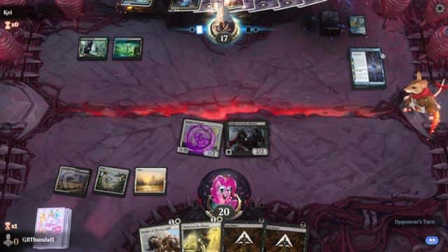 Watch MTG Arena Video Replay - Orzhov Aggro by GBThundaII VS Sultai Midrange by Kei - Standard Play