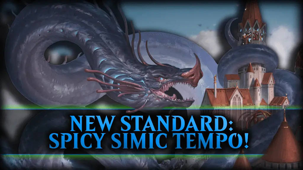 Discover the exciting new Simic Tempo deck in Standard Magic: The Gathering. Explore innovative strategies and powerful synergies for competitive play.