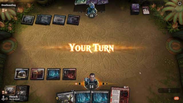 Watch MTG Arena Video Replay - Mardu Midrange by Yhwach VS Temur Control by Deathsaufing - Explorer Event