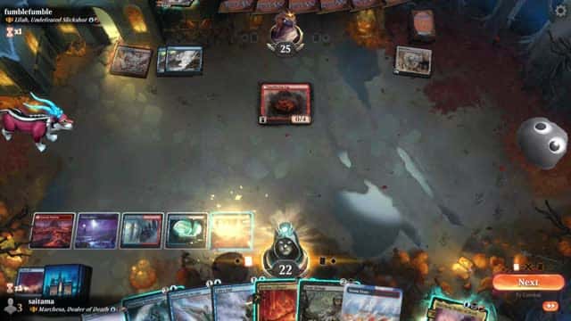 Watch MTG Arena Video Replay - Marchesa, Dealer of Death by saitama VS Lilah, Undefeated Slickshot by fumblefumble - Historic Brawl