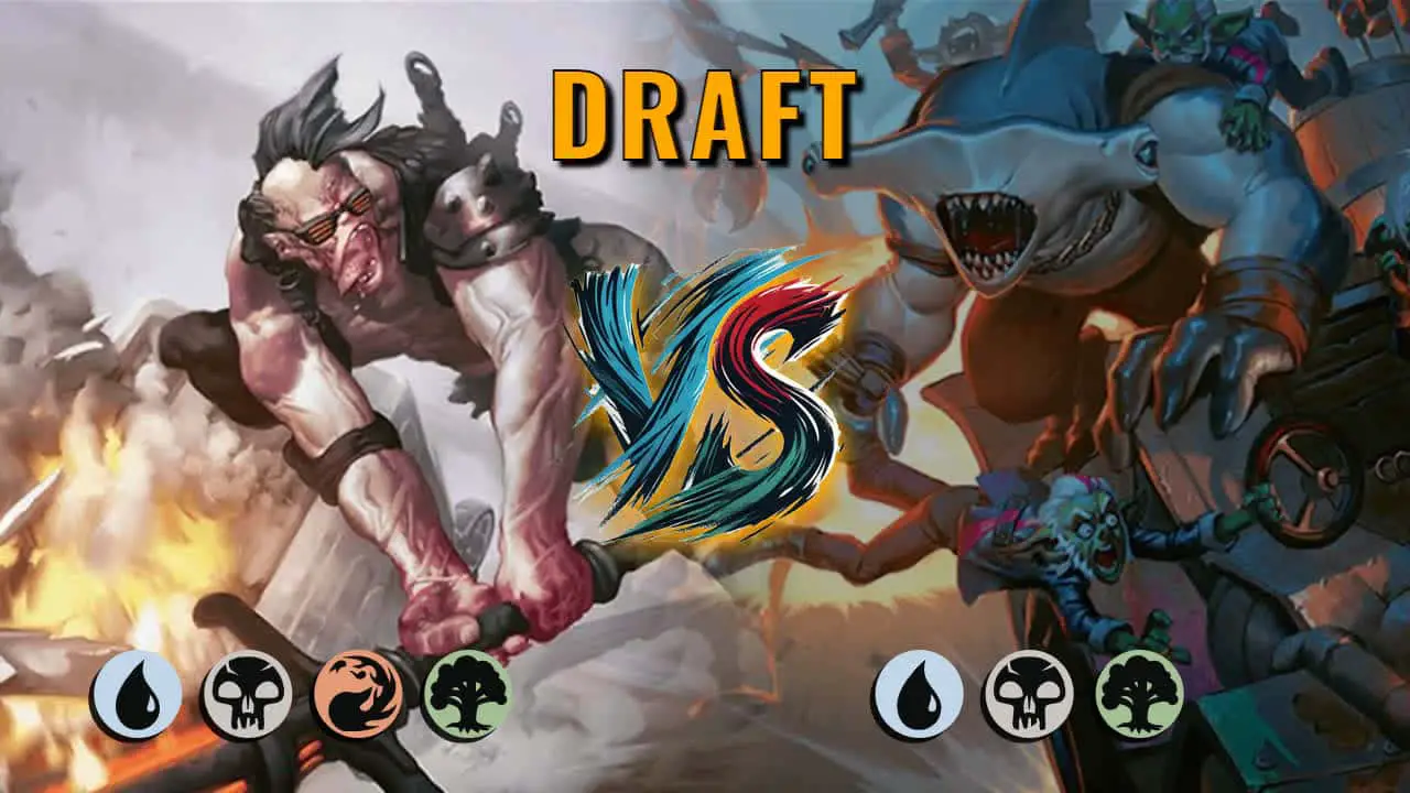 Watch MTG Arena Draft Video - UBRG Midrange by jerejv VS Sultai Midrange by Ivanhoe86 - 3a880c