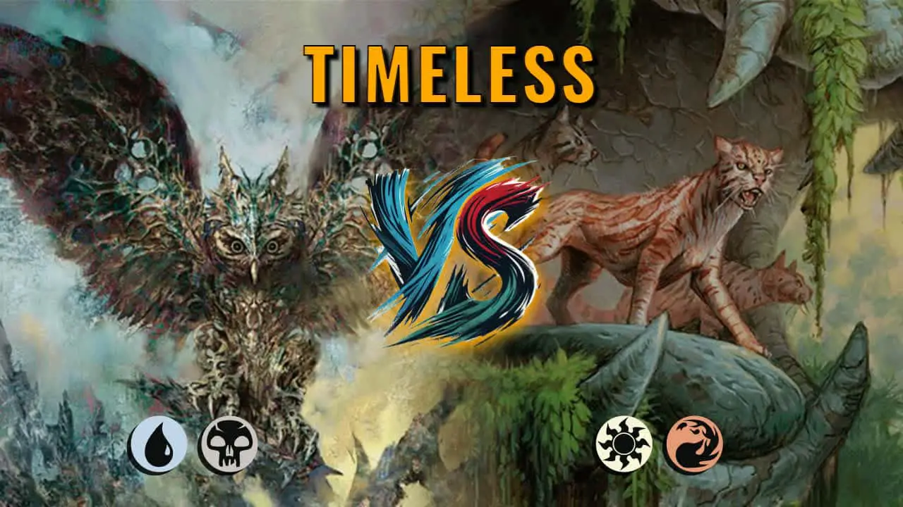 Watch MTG Arena Timeless Video - Dimir Midrange by saitama VS Boros Aggro by mcfool - 52b9bc