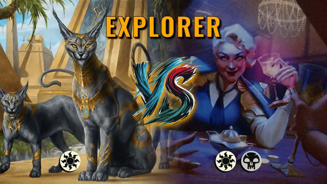 Watch MTG Arena Explorer Video - Mono White Aggro by Khat VS Orzhov Aggro by dietsadboy - 94d2b9