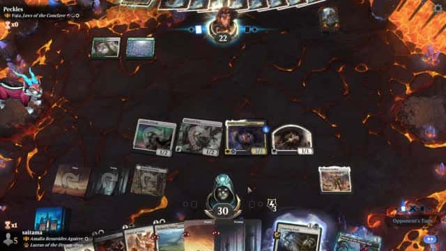 Watch MTG Arena Video Replay - Amalia Benavides Aguirre by saitama VS Voja, Jaws of the Conclave by Peckles - Historic Brawl