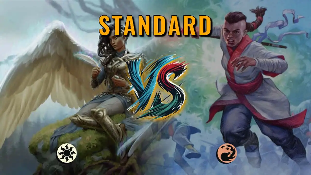 Watch MTG Arena Standard Video - Mono White Midrange by ToneLoc1899 VS Mono Red Aggro by hnsen - 5889f4