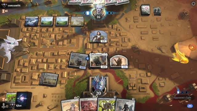 Watch MTG Arena Video Replay - Mono White Midrange by Khat VS Mono White Control by yamyam06 - Explorer Ranked