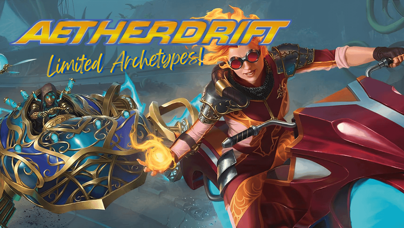 Explore Aetherdrift's limited archetypes in our guide. Discover strategies, color pairings, and card synergies for Magic: The Gathering's latest set.