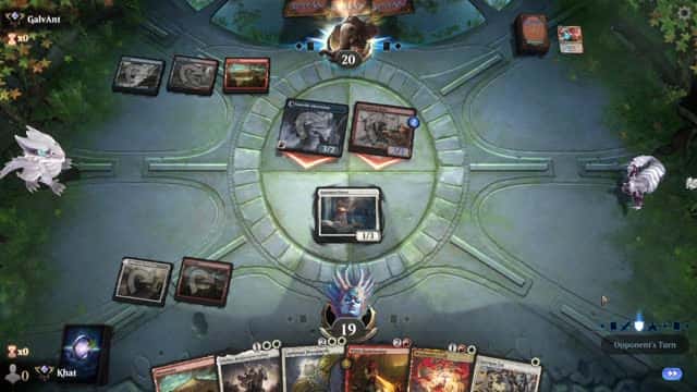 Watch MTG Arena Video Replay - Boros Midrange by Khat VS Izzet Aggro by GalvAnt - Explorer Ranked