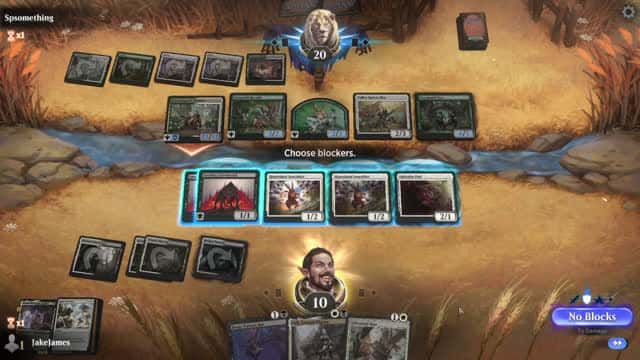 Watch MTG Arena Video Replay - Orzhov Aggro by JakeJames VS Selesnya Aggro by Spsomething - Standard Play