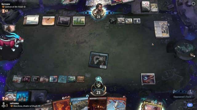 Watch MTG Arena Video Replay - Marchesa, Dealer of Death by saitama VS Gideon of the Trials by Keysaw - Historic Brawl