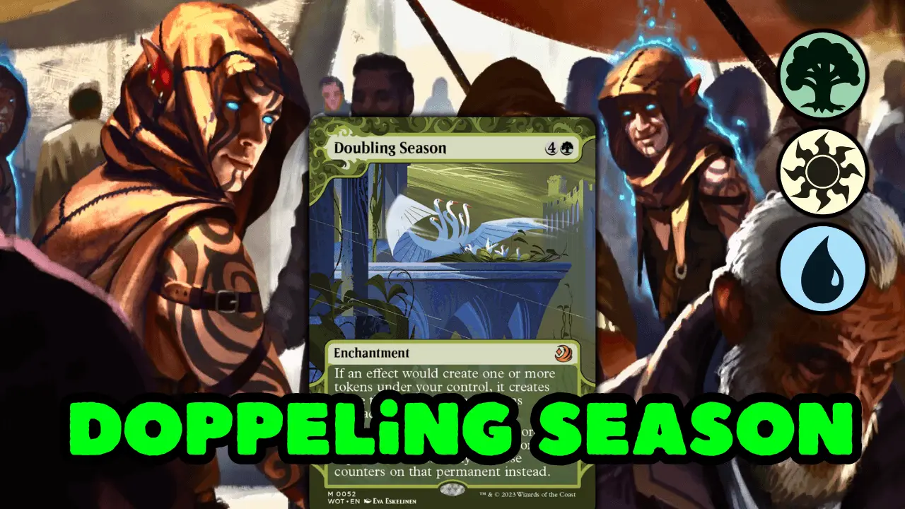 Explore the innovative "Abusing Doubling Season in Standard" deck, blending powerhouse cards with a creative twist in Magic: The Gathering's Best of 3 format