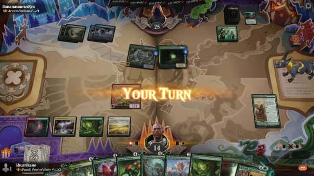 Watch MTG Arena Video Replay - Huatli, Poet of Unity by Shurrikane VS Arwen Undómiel by BananasaurusRex - Standard Brawl Challenge Match