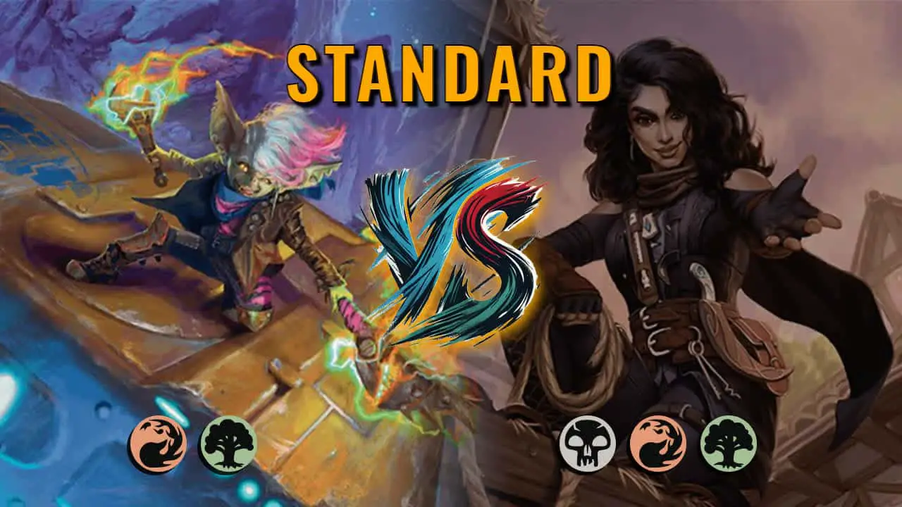 Watch MTG Arena Standard Video - Gruul Aggro by CunicoliGoblin VS Jund Midrange by Colbrin - ffd206