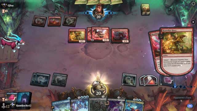 Watch MTG Arena Video Replay - Dimir Midrange by HamHocks42 VS Gruul Aggro by Glisa - Standard Ranked