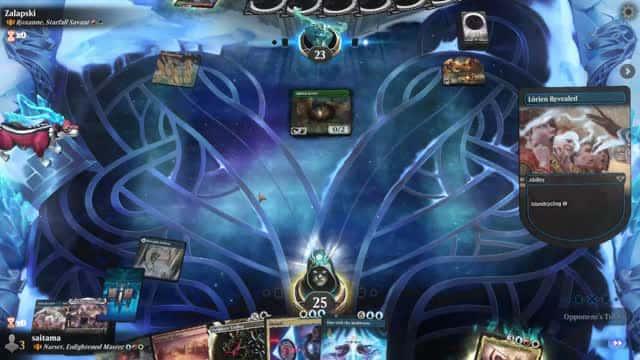 Watch MTG Arena Video Replay - Narset, Enlightened Master by saitama VS Roxanne, Starfall Savant by Zalapski - Historic Brawl