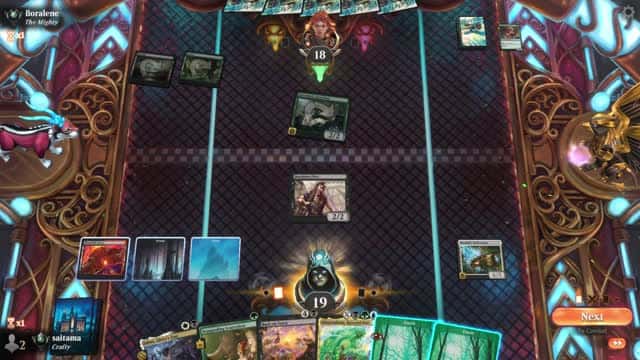 Watch MTG Arena Video Replay - WUBG Midrange by saitama VS WBRG Aggro by Boralene - Premier Draft Ranked