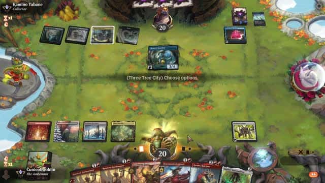 Watch MTG Arena Video Replay - Gruul Aggro by CunicoliGoblin VS Simic Control by Kamino Tabane - Standard Traditional Ranked