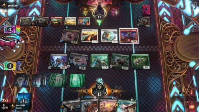 Watch MTG Arena Video Replay - Golgari Midrange by saitama VS Mardu Aggro by gondore - Premier Draft Ranked