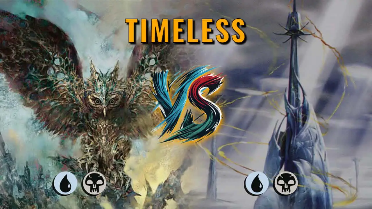 Watch MTG Arena Timeless Video - Dimir Midrange by saitama VS Dimir Aggro by derekhedge - 9b99d6