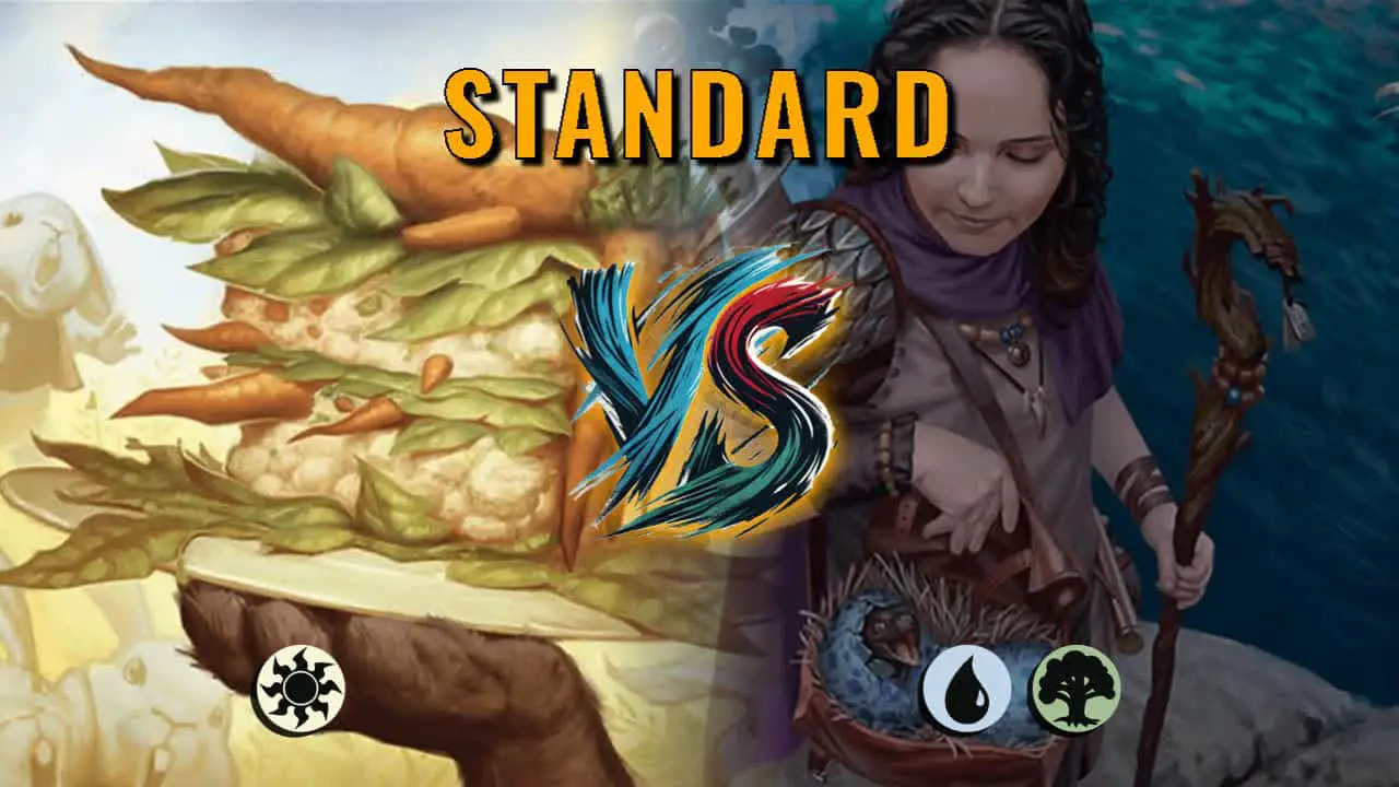 Watch MTG Arena Standard Video - Mono White Midrange by ToneLoc1899 VS Simic Aggro by Carlos - 720851