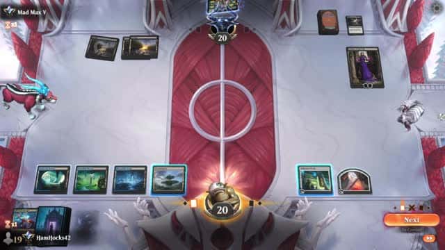 Watch MTG Arena Video Replay - Dimir Midrange by HamHocks42 VS Mono Black Control by Mad Max V - Standard Ranked