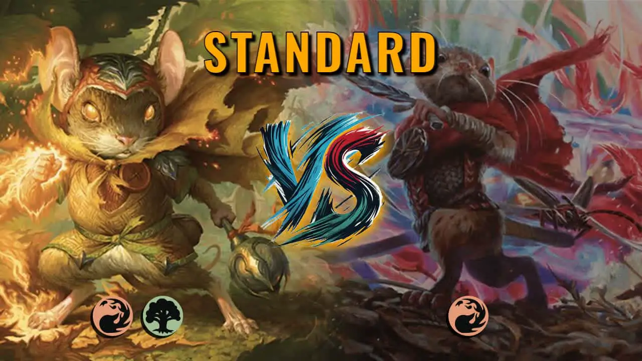 Watch MTG Arena Standard Video - Gruul Aggro by CunicoliGoblin VS Mono Red Aggro by Master Hegel - 69998f