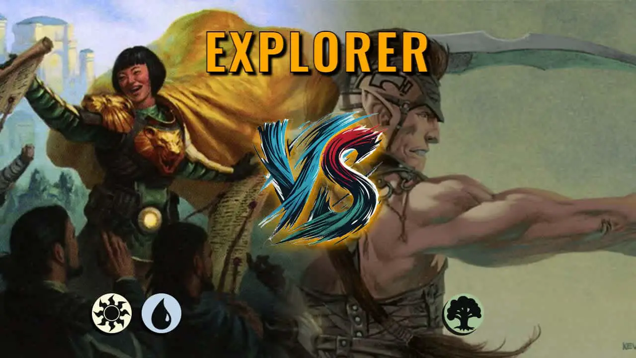 Watch MTG Arena Explorer Video - Azorius Aggro by Khat VS Mono Green Aggro by LordMacleod - b9a40a