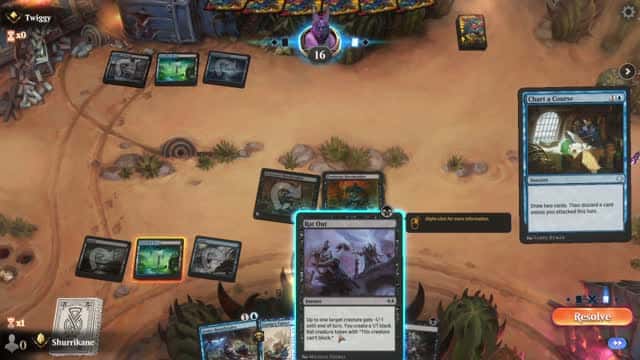 Watch MTG Arena Video Replay - Dimir Aggro by Shurrikane VS Dimir Midrange by Twiggy - Standard Ranked