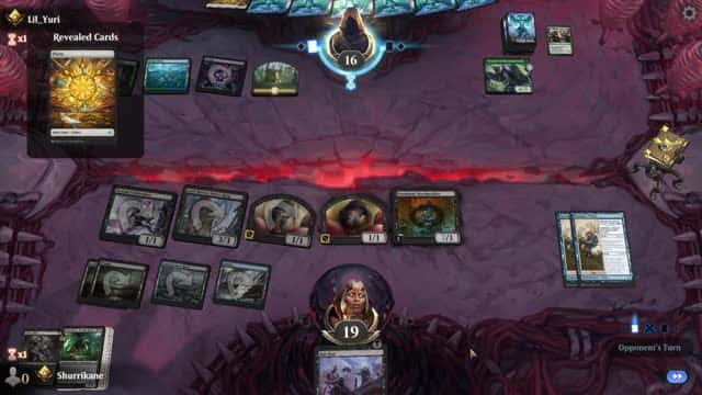 Watch MTG Arena Video Replay - Dimir Aggro by Shurrikane VS 5 Color Control by Lil_Yuri - Standard Ranked