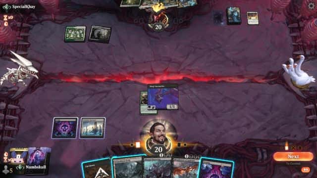 Watch MTG Arena Video Replay - Mono Black Midrange by Numbskull VS WBRG Midrange by SpecialKhay - Standard Traditional Ranked