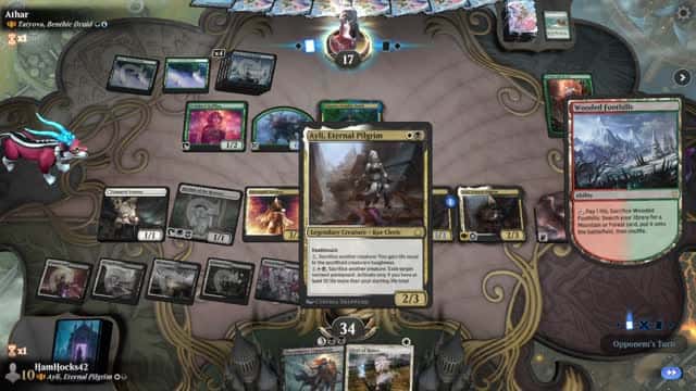 Watch MTG Arena Video Replay - Ayli, Eternal Pilgrim by HamHocks42 VS Tatyova, Benthic Druid by Athar - MWM Brawl Builder