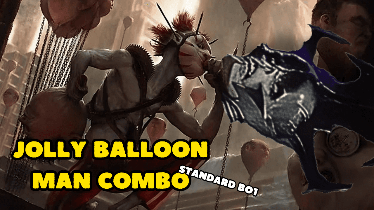 Explore the whimsical "Janky Balloon Man" Standard deck in Magic: The Gathering. Discover combos and legendary synergies for a fun, casual game mode.