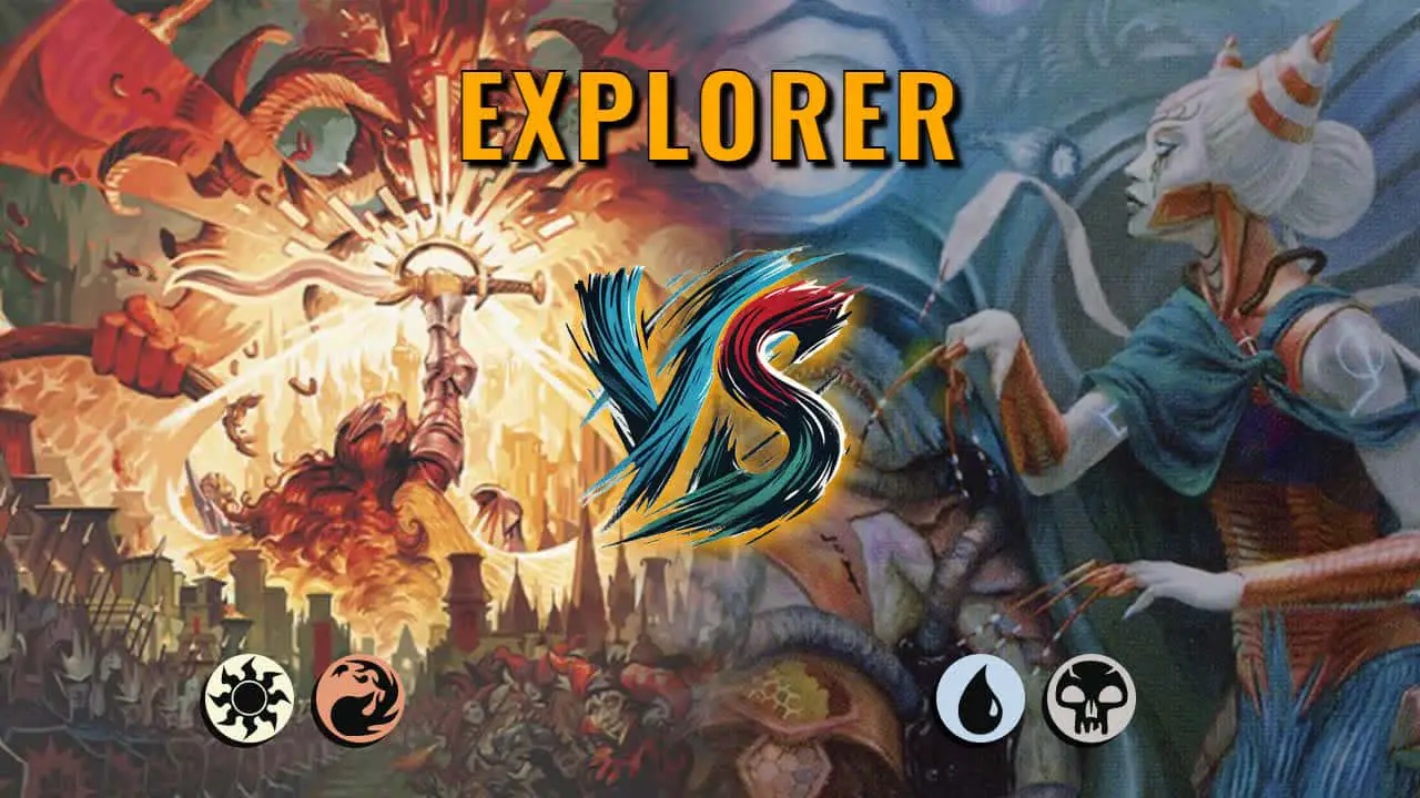 Watch MTG Arena Explorer Video - Boros Midrange by Khat VS Dimir Control by chknfat - 998557