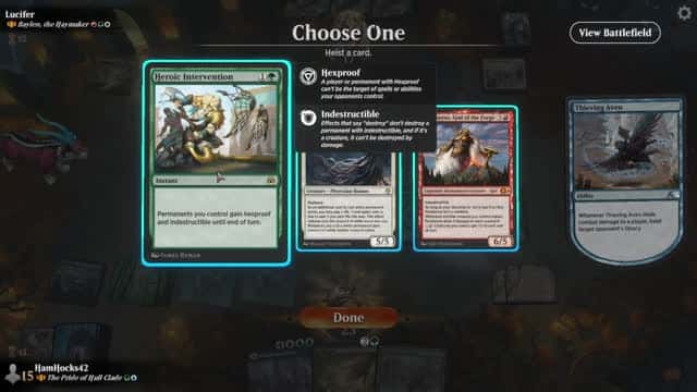 Watch MTG Arena Video Replay - The Pride of Hull Clade by HamHocks42 VS Baylen, the Haymaker by Lucifer - Historic Brawl